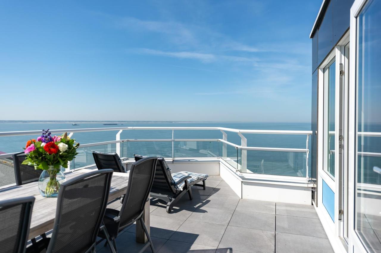 Strandappartementen De Gulden Stroom Vlissingen Exteriör bild